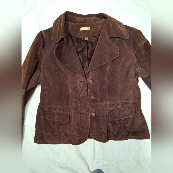 Wilsons Leather Brown Blazer - Great Condition - Picture 1 of 10